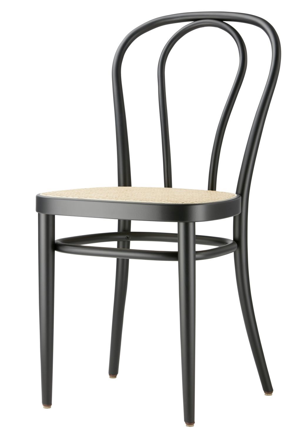 Thonet 218 Bugholzstuhl, Sitz Rohrgeflecht