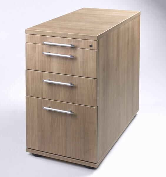 deskgo DSC80-HR plus Standcontainer plus HR-Auszug