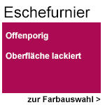 Esche offenporig decklackiert