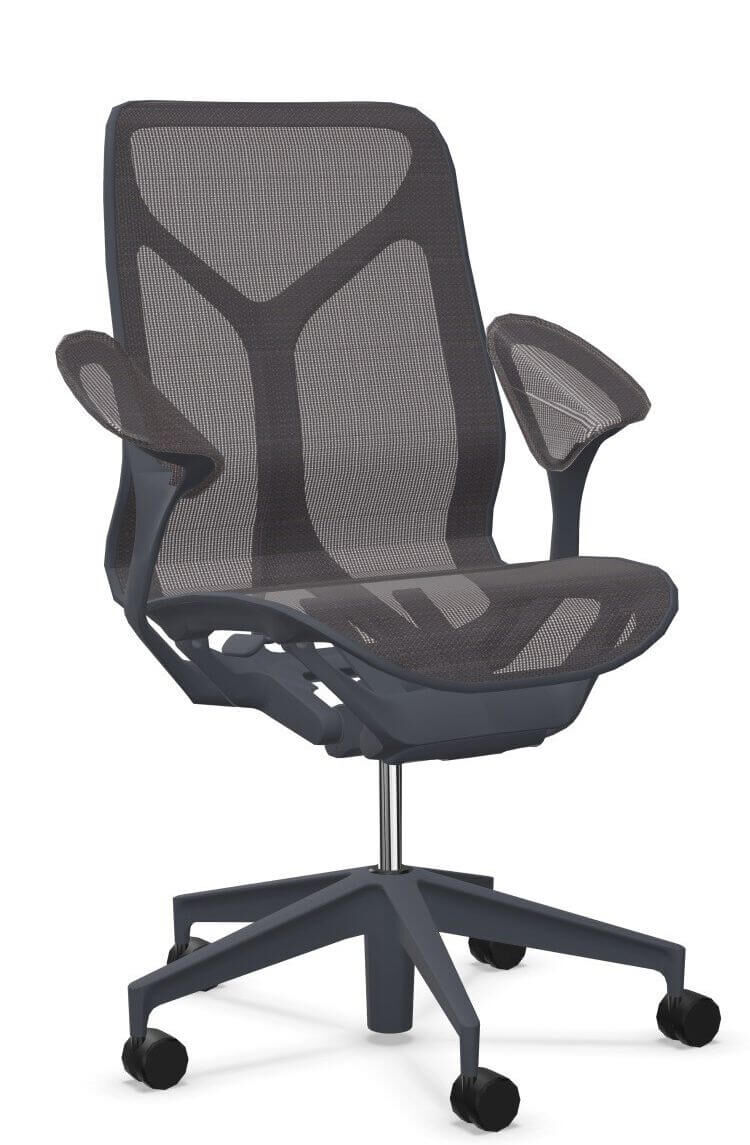 Herman Miller Cosm Chair Mid Back, Graphite,
