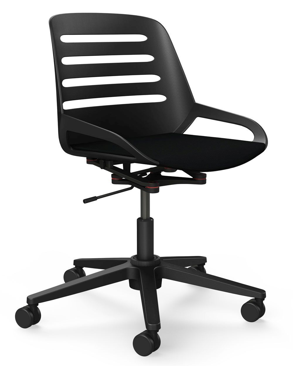 Aeris Numo Task (961) Gasfeder, Schale schwarz,