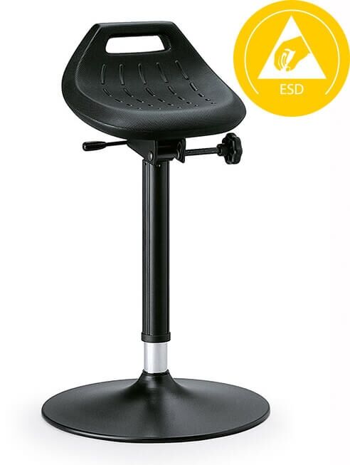 Bimos Industrie ESD-Stehhilfe 9454E mit Tellerfuß ableitend