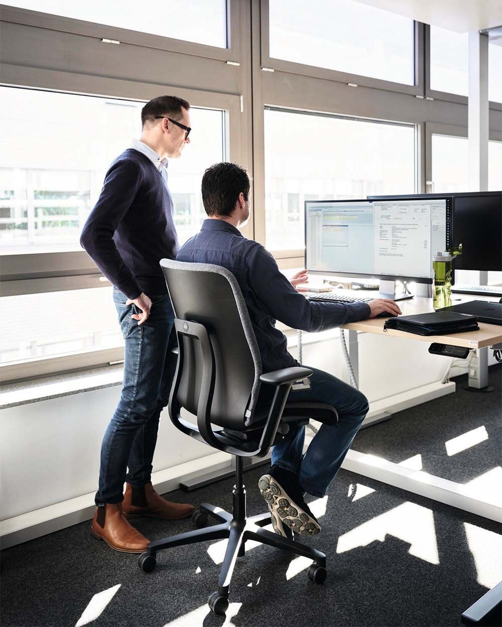 Wilkhahn AT 187/72 ESP, ergonomischer Bürostuhl,