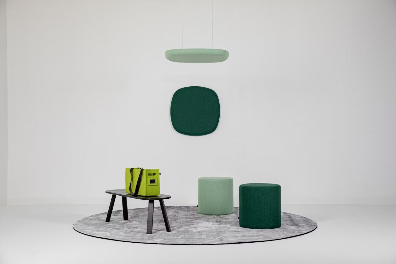 BuzziSpace BuzziPebl, Akustik-Paneel, Decken- oder Wandmontage