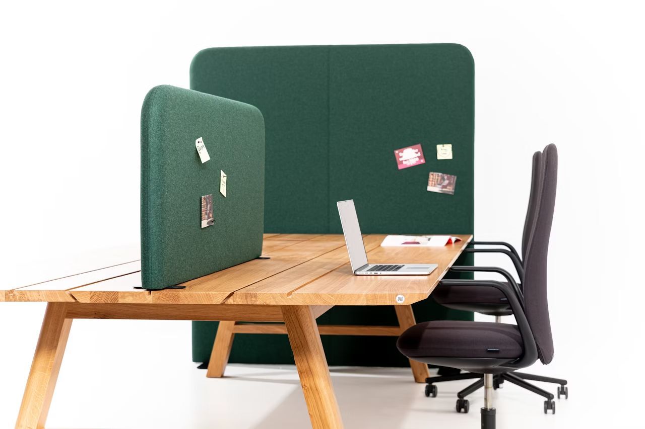 BuzziSpace BuzziShield Desk, Schreibtisch Trennwand, viele Formate