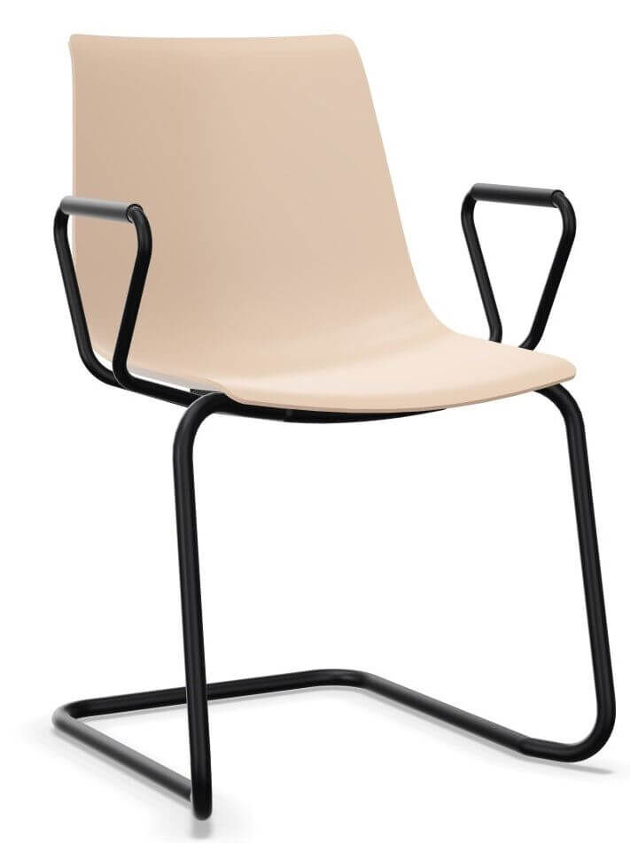 Interstuhl Shuffle SU121 Besucherstuhl mit Ringarmlehnen