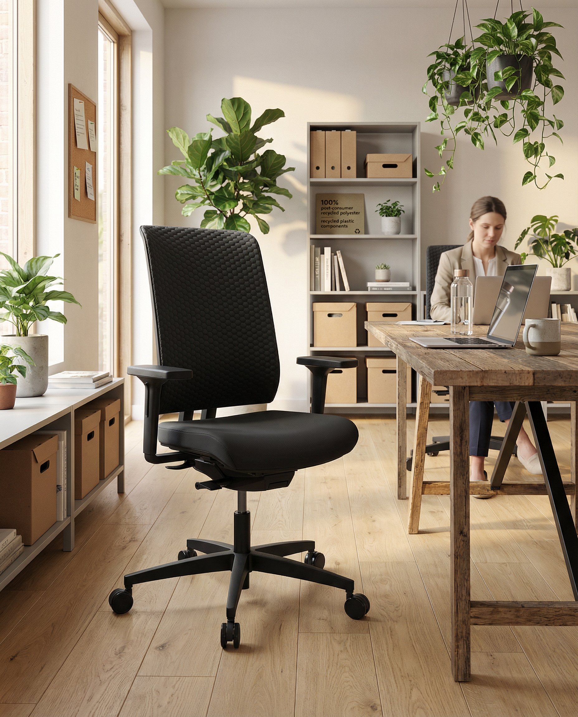 Wagner W7 Green, ergonomischer Bürostuhl (Expressmodell)