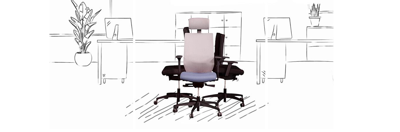 Dauphin Shape 3D Bürostuhl