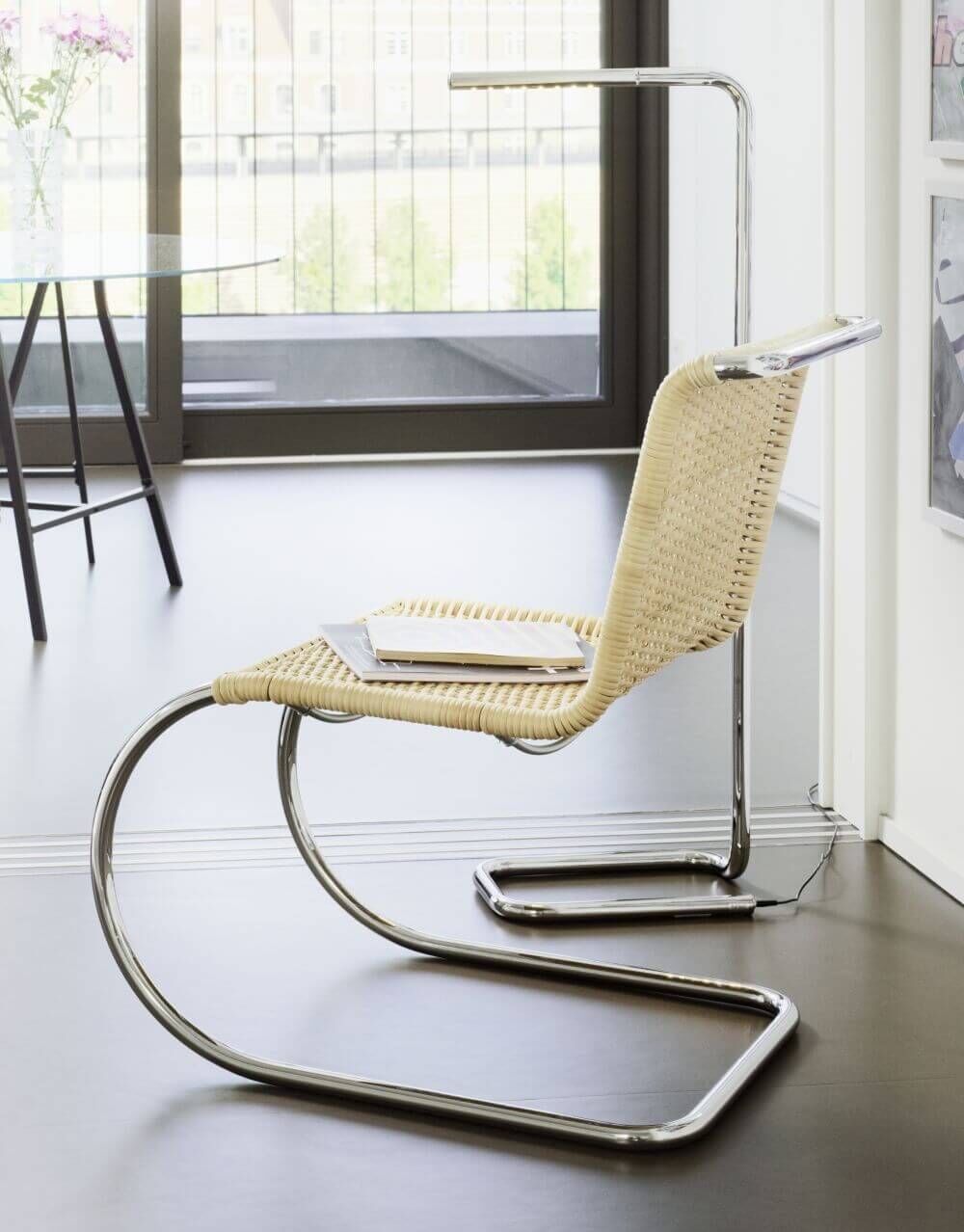 Thonet S 533 R mit Korbgeflecht