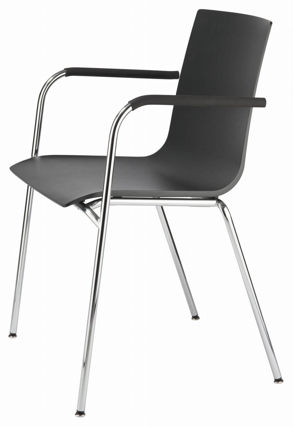 Thonet S 160 F Konferenzstuhl, Vierfußgestell,