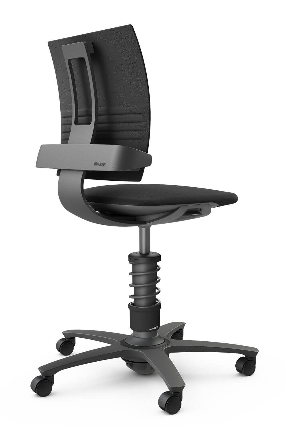 Aeris 3Dee Bezug Echtleder schwarz, Standardfeder 