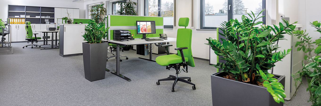 Haider Bioswing 3600iQ in hellem Büro