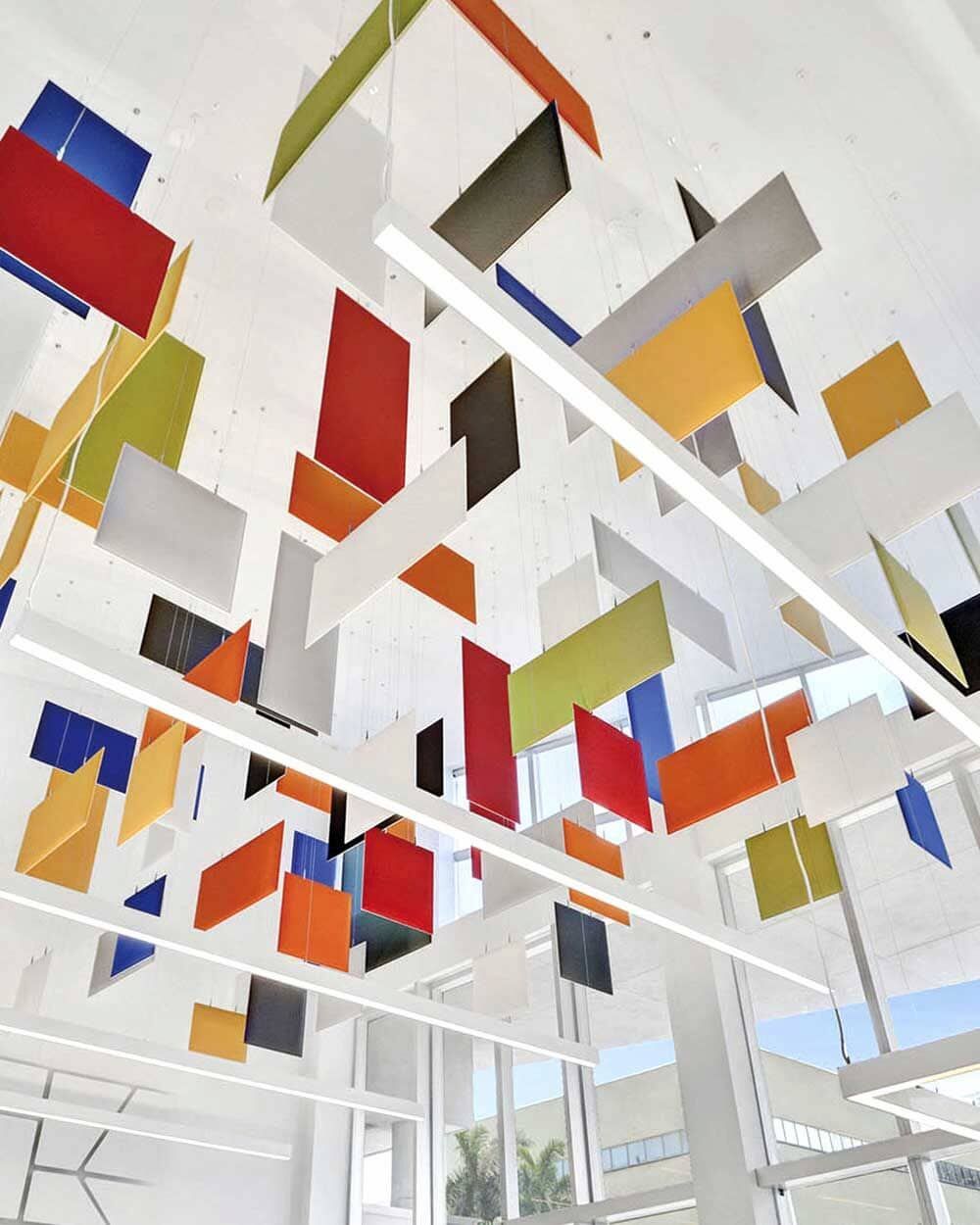 Caimi Baffle 59 Akustik Deckensegel,