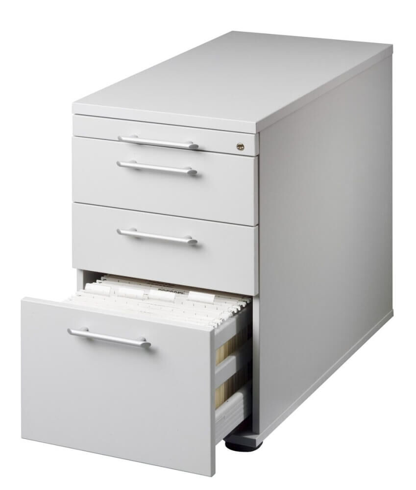 deskgo DSC80-HR plus Standcontainer plus HR-Auszug