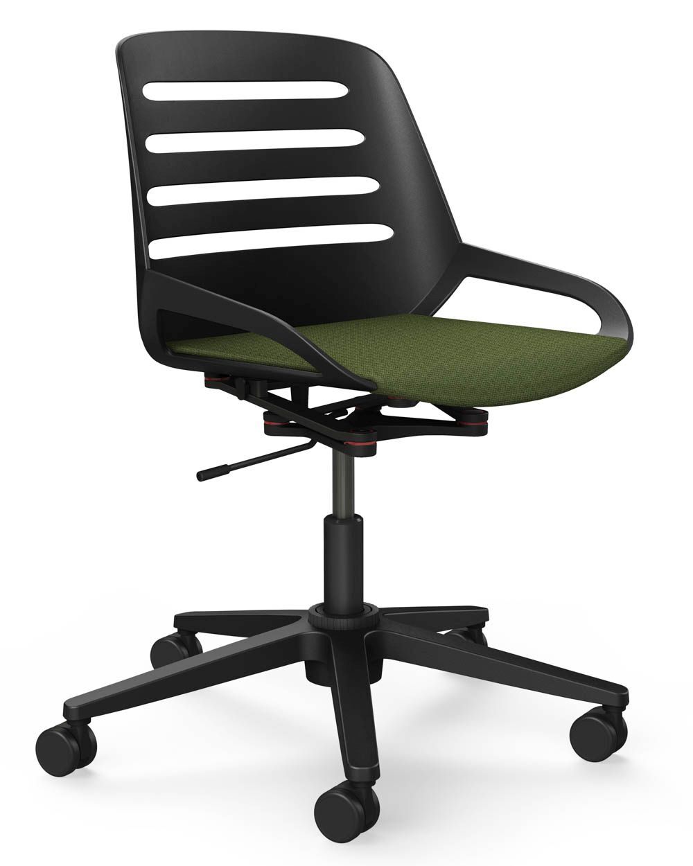 Aeris Numo Task (961) Gasfeder, Schale schwarz,