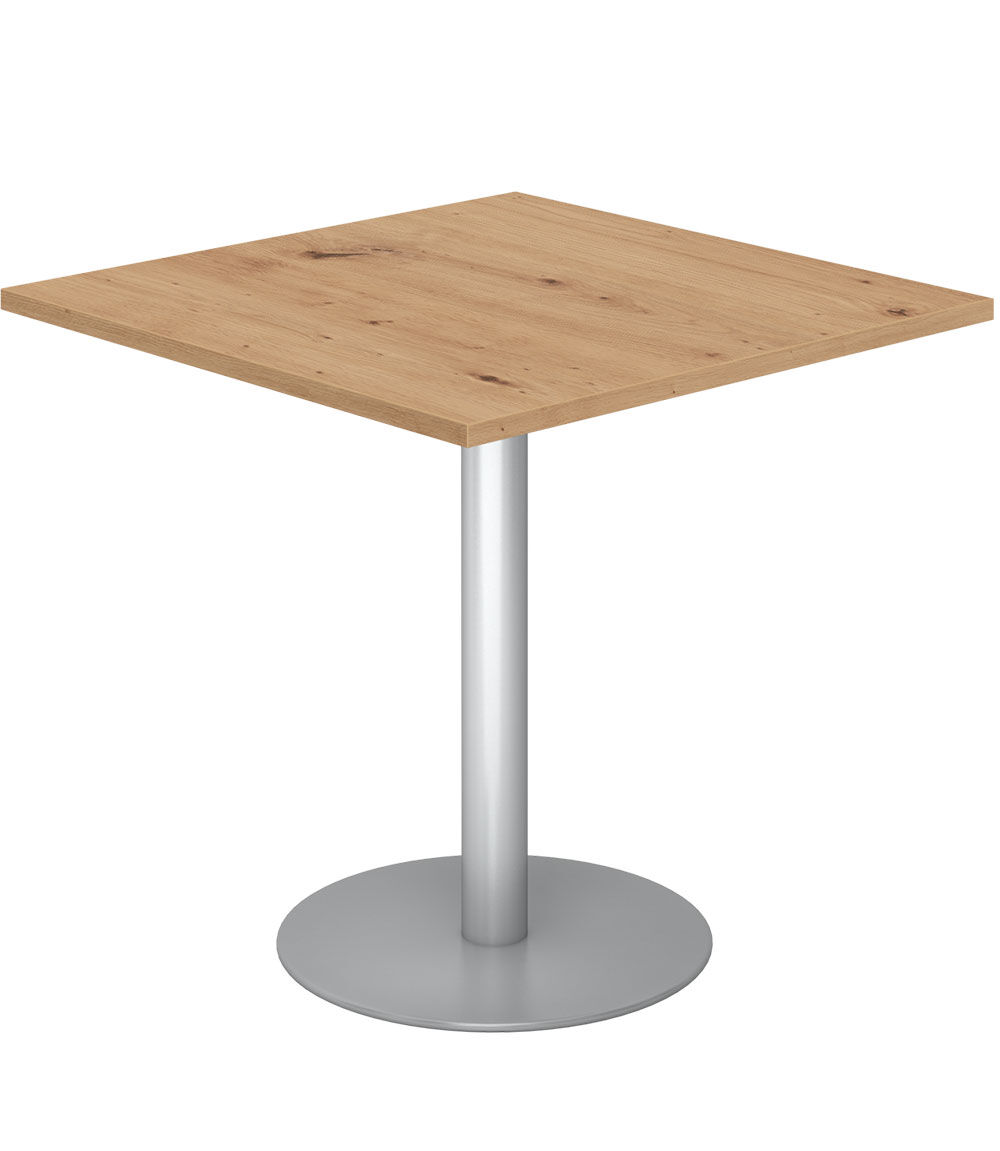 deskgo meeting Säulentisch 80 x 80 cm
