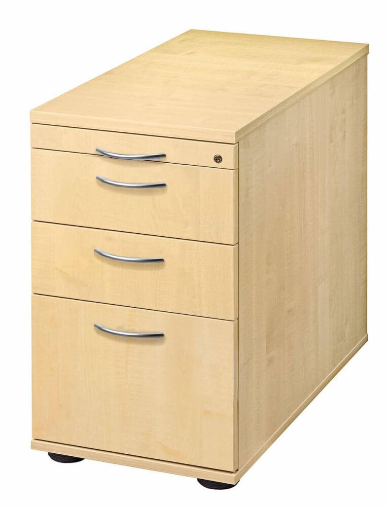 deskgo DSC80-HR plus Standcontainer plus HR-Auszug