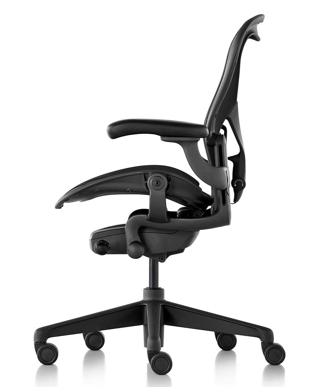 Herman Miller Aeron remastered Graphite A Seite