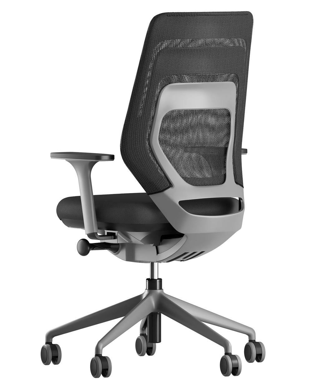fm Asiento Bürostuhl Farbkonzept hellgrau