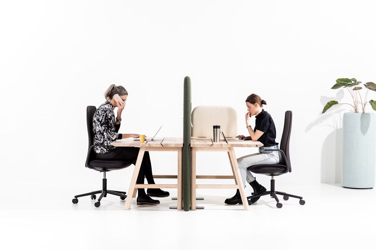 BuzziSpace BuzziShield Free, Akustik-Trennwand, verschiedene Formen und Größen