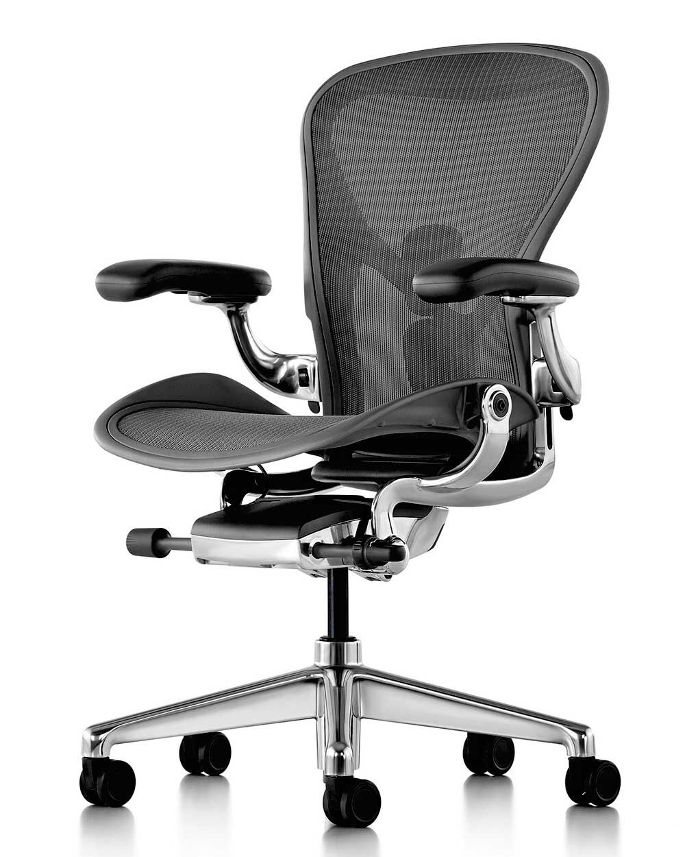 Herman Miller Aeron remastered C Graphite vorne