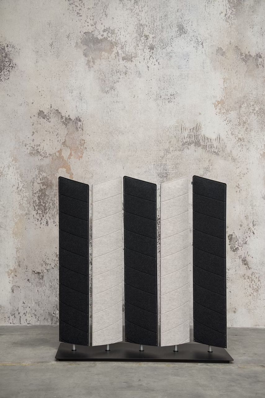 BuzziSpace BuzziBlinds, Raumteiler, verschiedene Formen