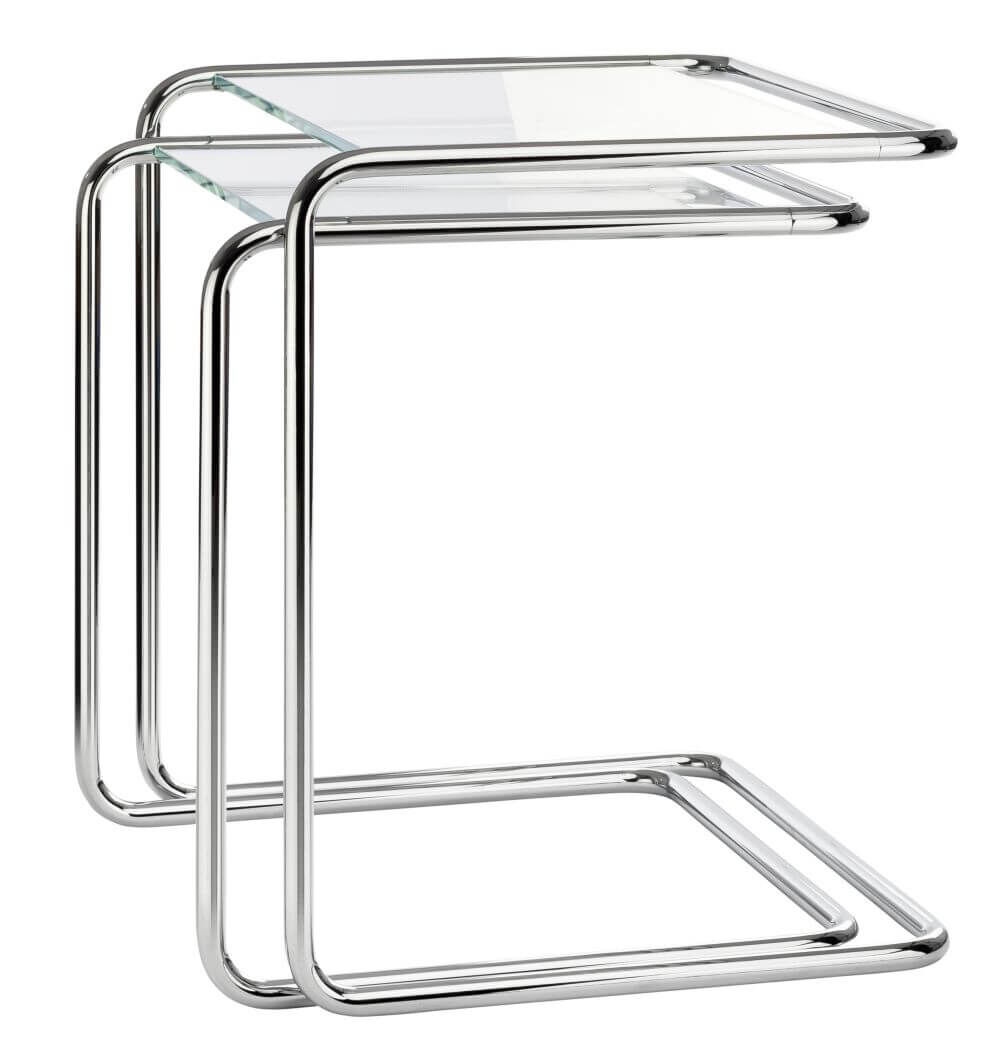 Thonet B 97 Set aus 2 Tischen alle Gestellfarben