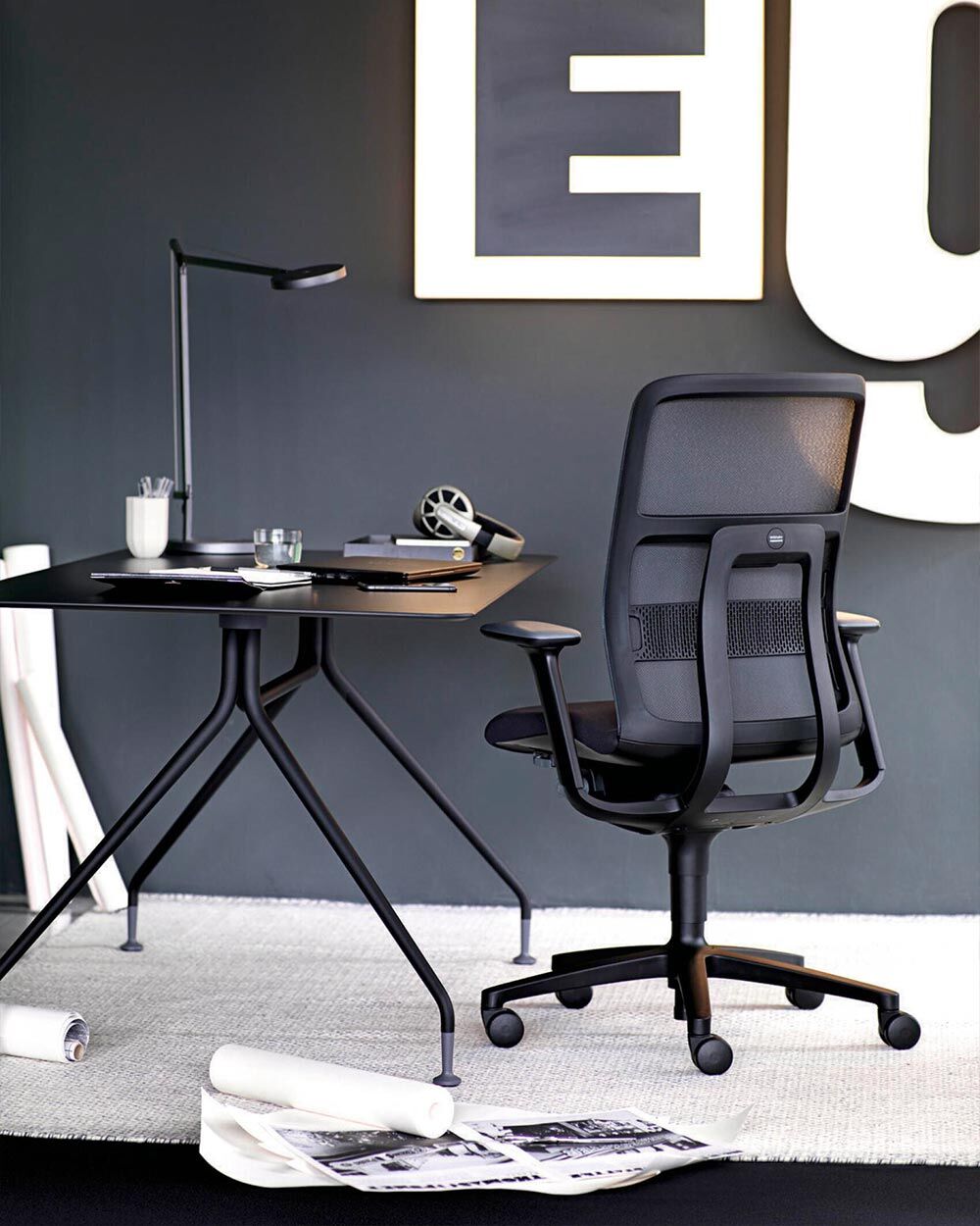 Wilkhahn AT 187/71, ergonomischer Bürostuhl,