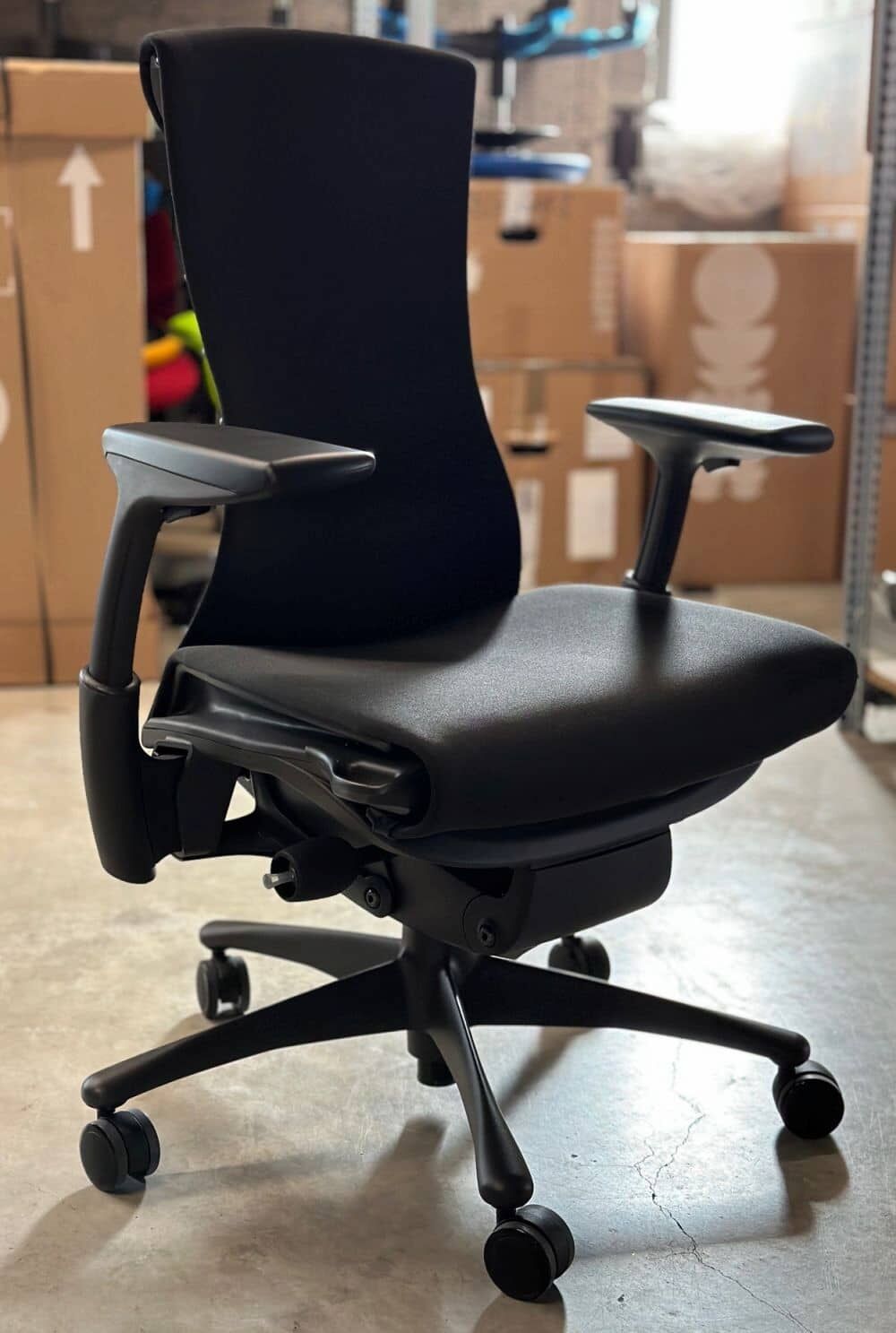 Herman Miller Embody Black, Fußkreuz