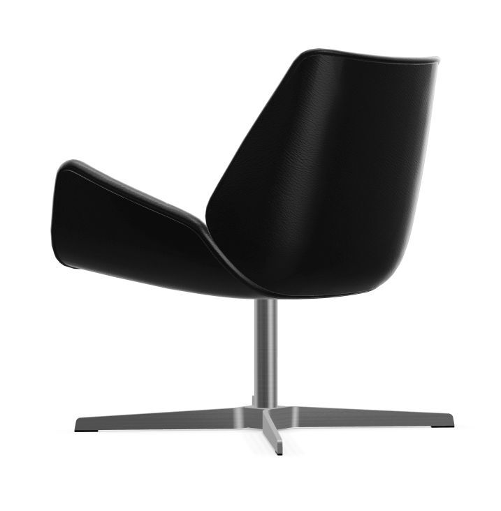 Thonet 809 Klub-Sessel Leder schwarz,