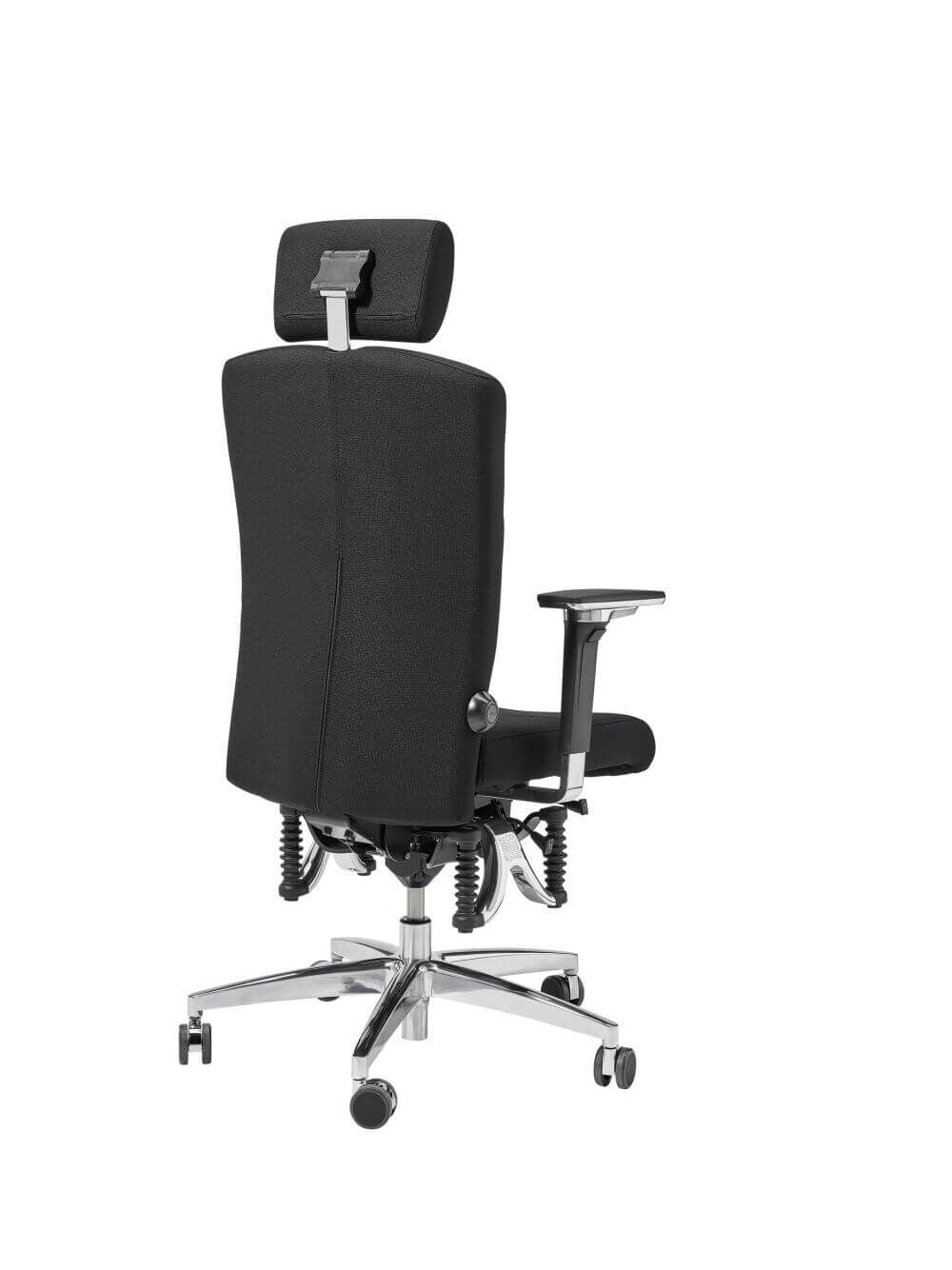 Haider Bioswing 560 iQ Bestseller Bürostuhl schwarz, Ansicht von hinten
