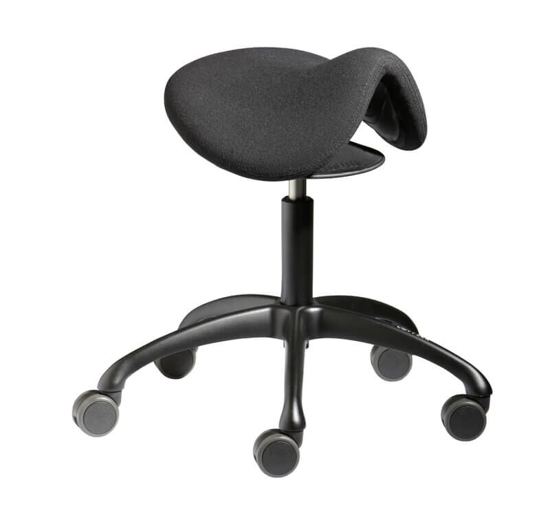 Löffler Sedlo SL 2, Rollhocker, Sattelsitz, Sitzhöhe 47-58 cm