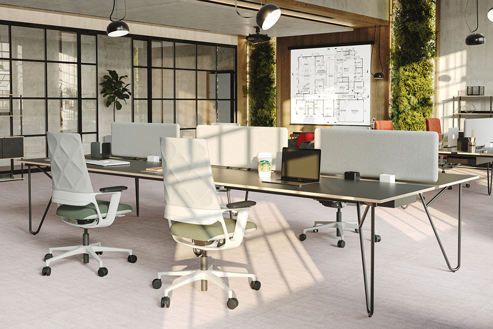 Klöber Connex2 Bürostuhl im Open Space Büro