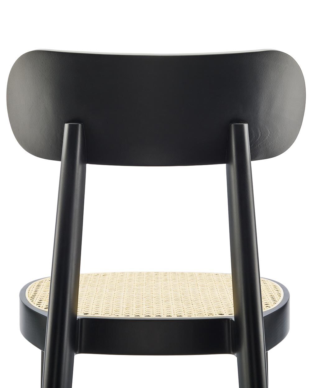 Thonet 118 Holzstuhl mit Rohrgeflecht-Sitz TP29