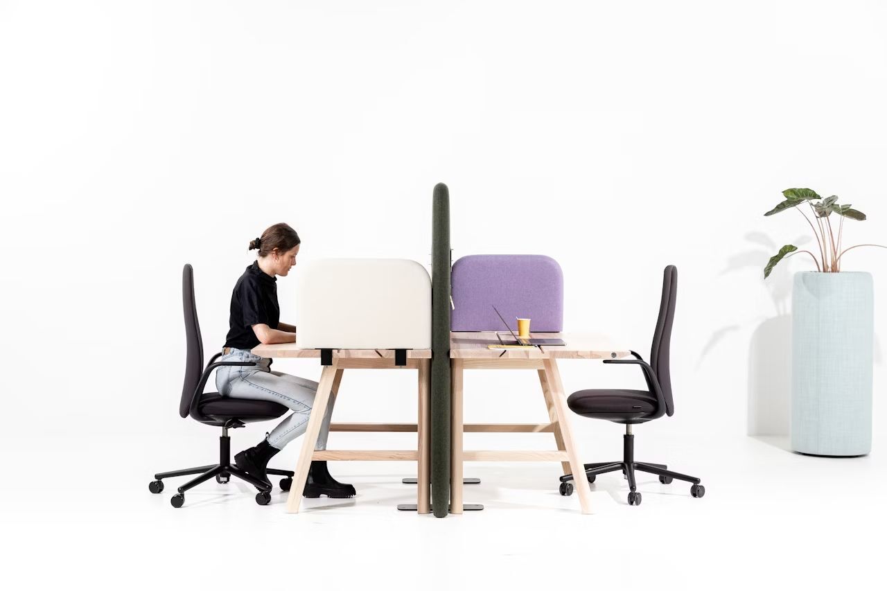 BuzziSpace BuzziShield Desk, Schreibtisch Trennwand, viele Formate