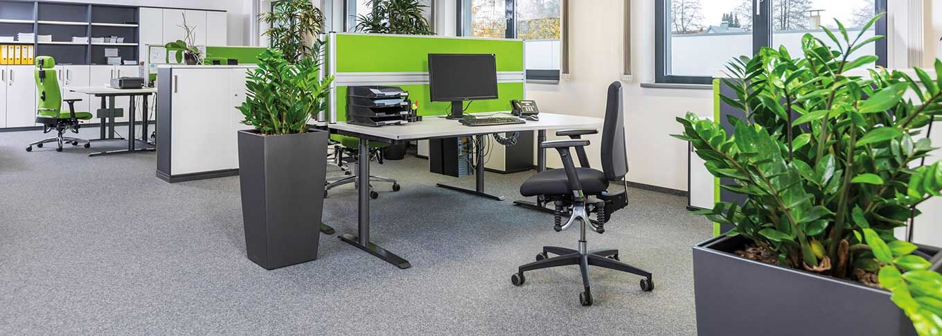 Haider Bioswing 250iQ in hellem Büro