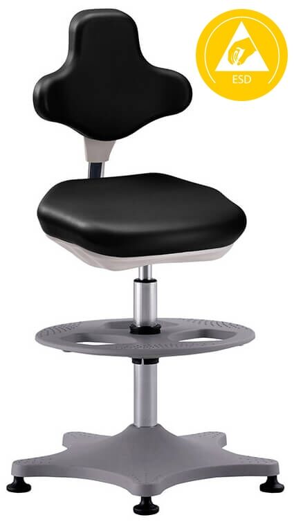 Laborstuhl Bimos Labster 3 ESD ableitfähig 9101E