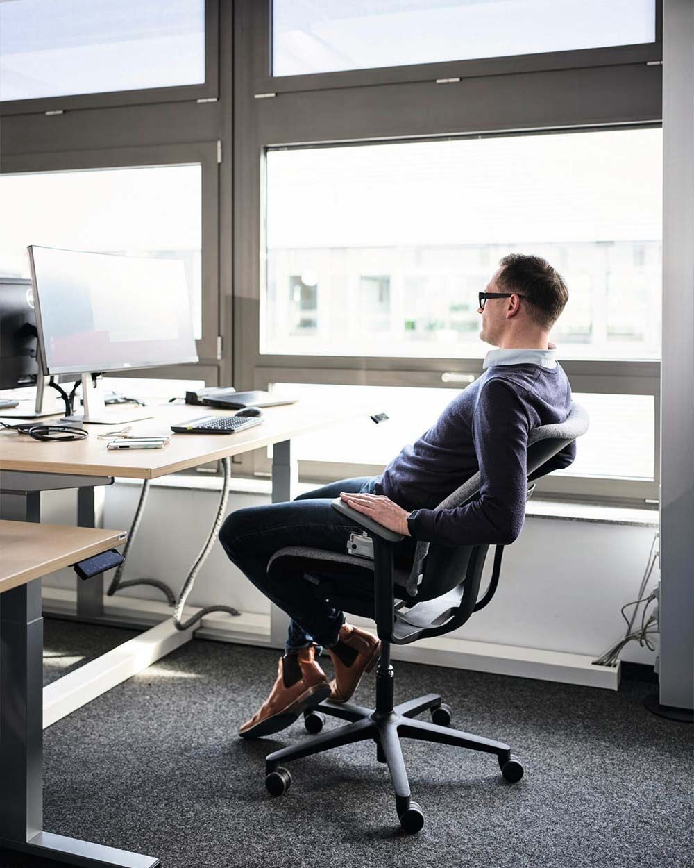 Wilkhahn AT 187/72 ESP, ergonomischer Bürostuhl,