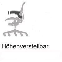 HW Höhenverst. Armlehnen