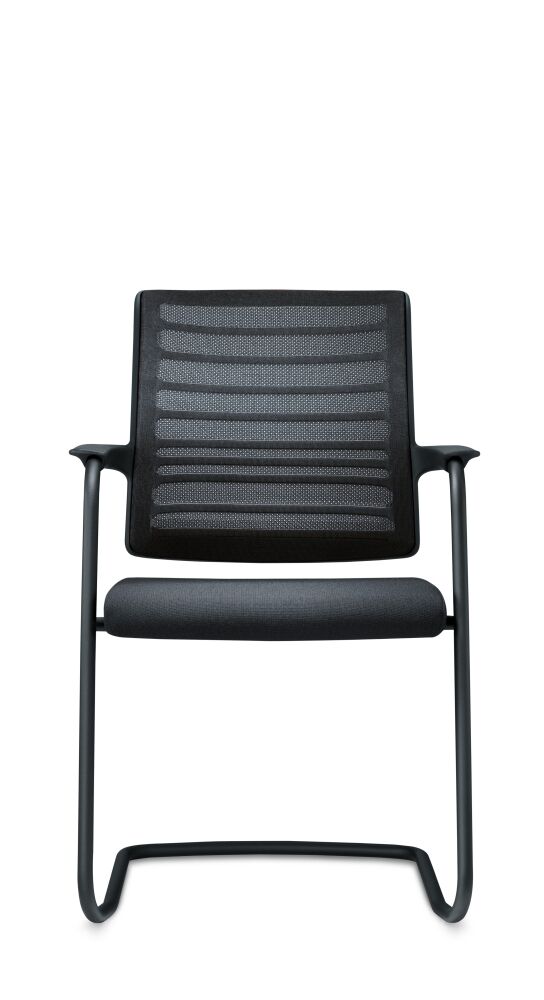 Interstuhl Hero 570H Freischwinger Netzrücken