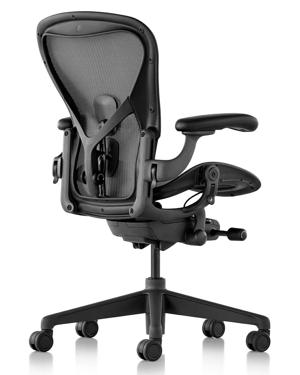 Herman Miller Aeron remastered Graphite A hinten