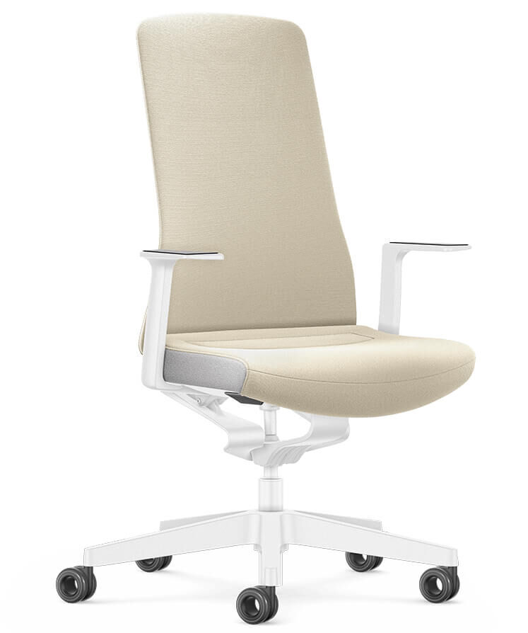 Interstuhl PURE, PU113, Interior Edition, Chillback Rücken, ergonomischer Bürostuhl