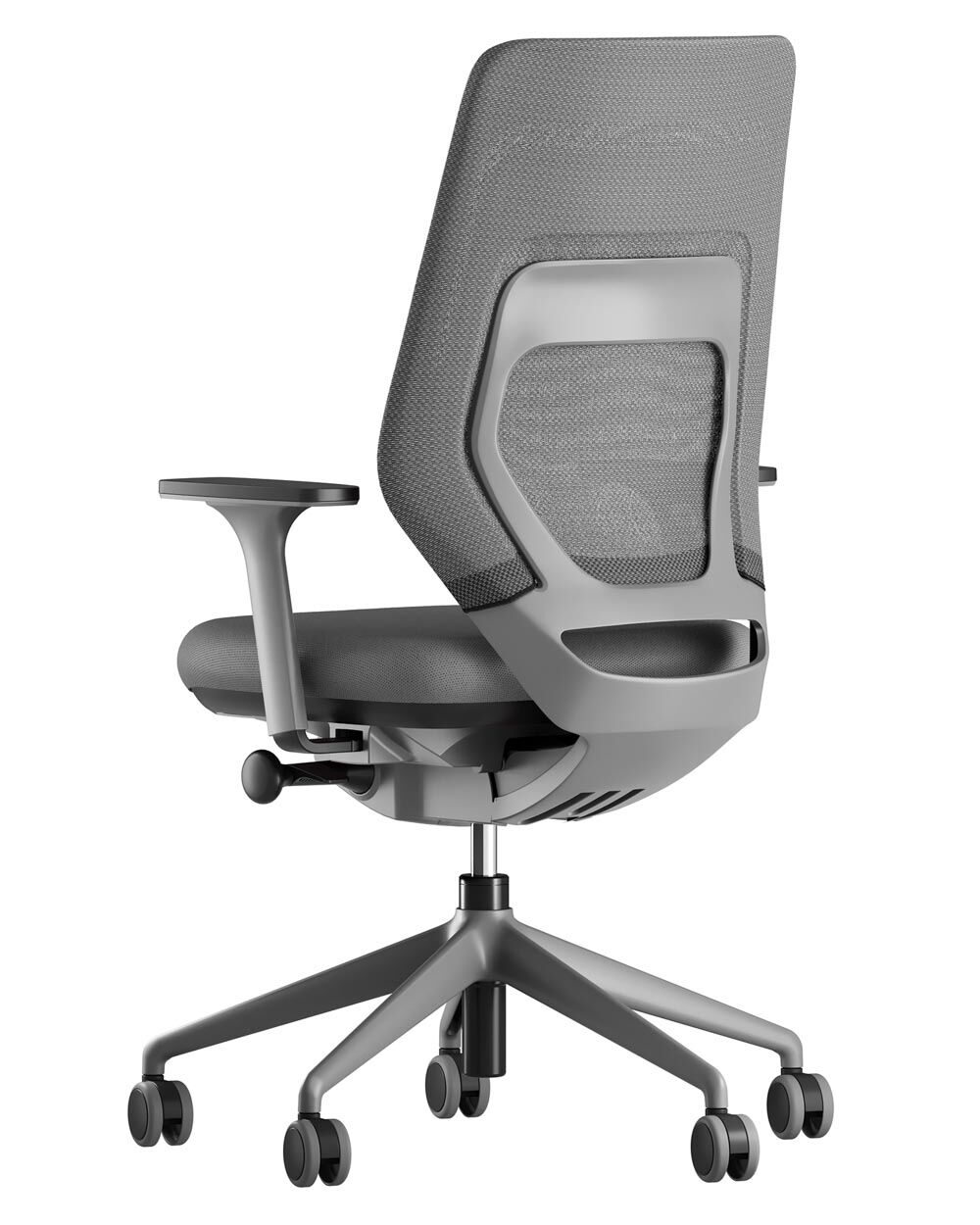 fm Asiento Bürostuhl Farbkonzept hellgrau