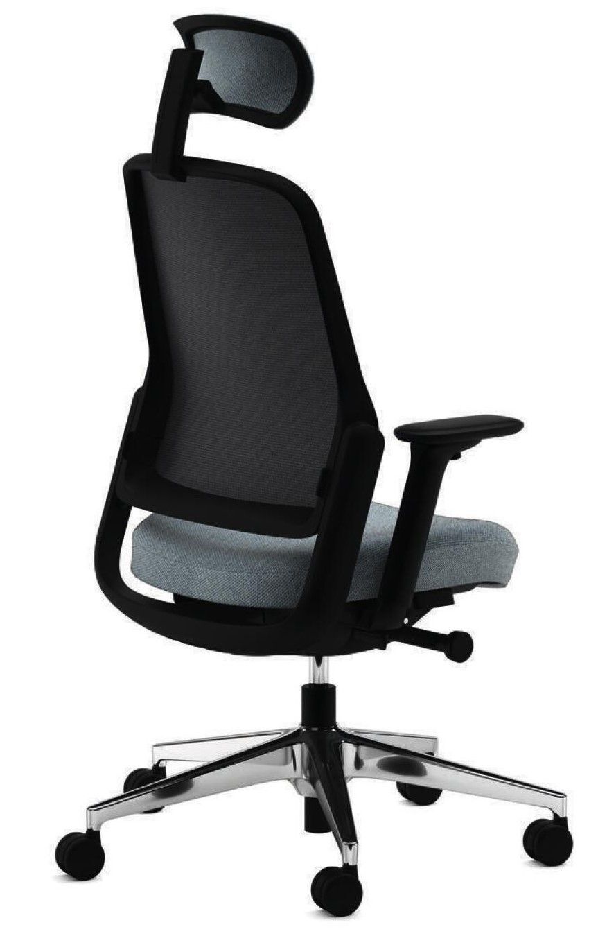 Wilkhahn ME 165/7, Bürostuhl, Netzrücken mit
