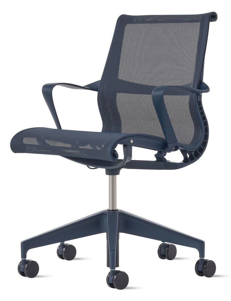 Herman Miller Setu, Mehrzweckstuhl, Rollen,