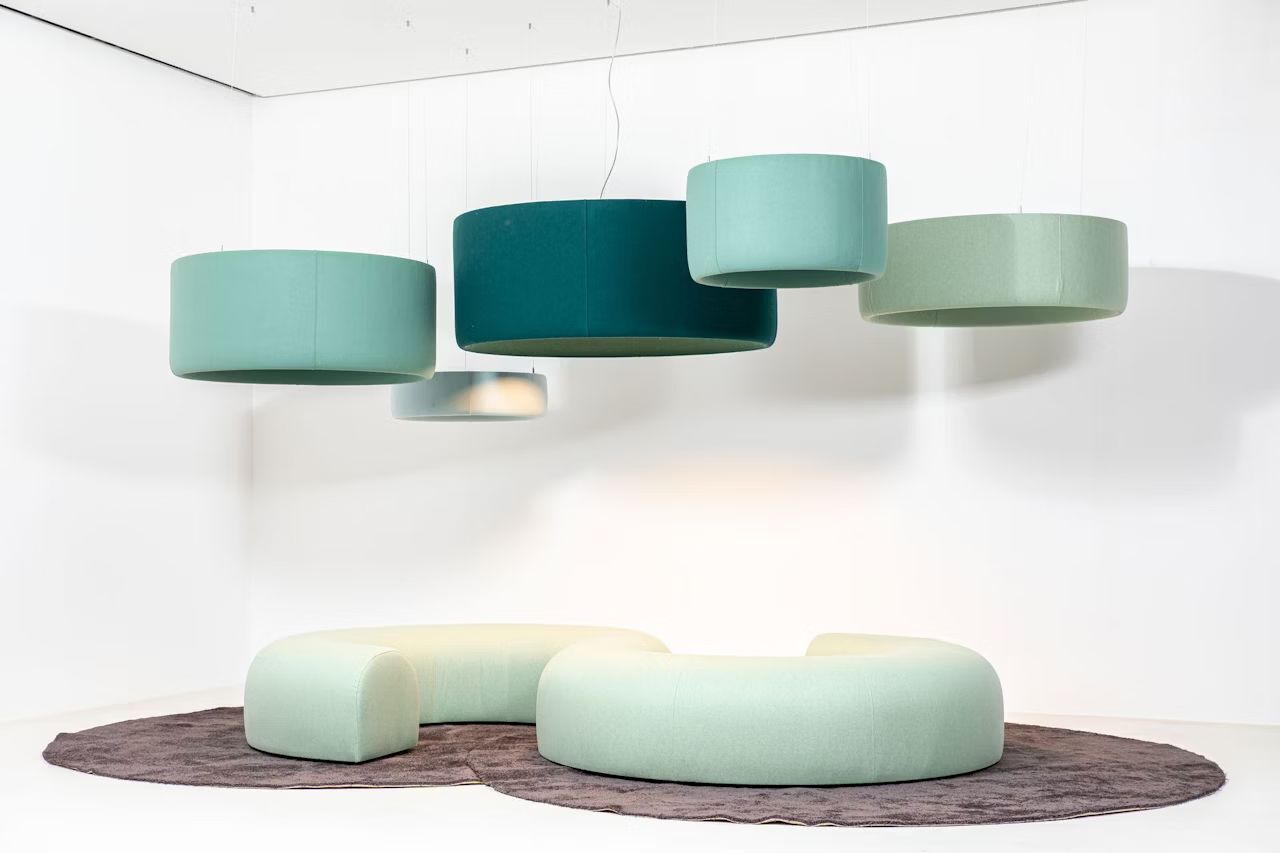 BuzziSpace BuzziTube, Akustikelement für die Decke, verschiedene Größen