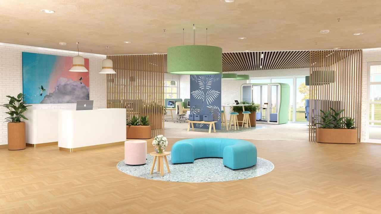 BuzziSpace BuzziCee, Polsterhocker, akustisch wirksam, 2 Größen