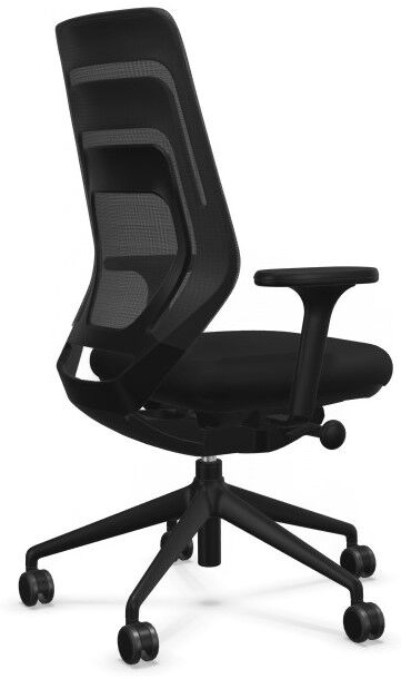 fm Asiento Bürodrehstuhl, Synchronmechanik,