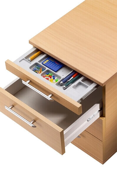 deskgo DC58-3 Rollcontainer Basic T 58 cm 3 Schübe