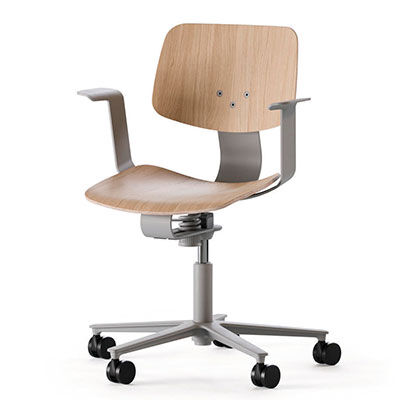 Wilkhahn Wechair Drehstuhl ohne Polsterung